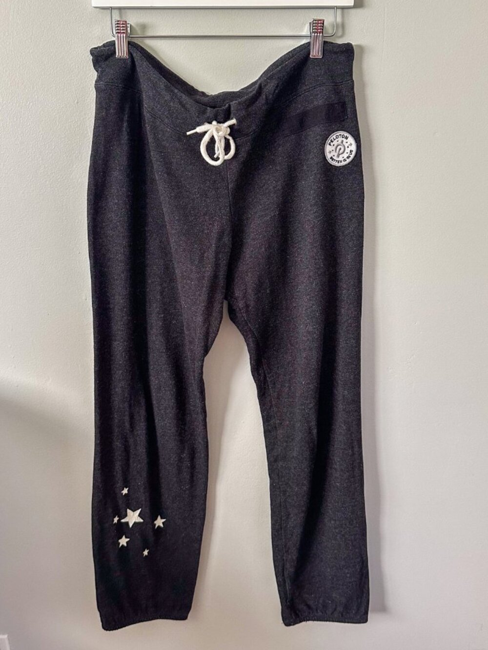 Monrow x Pelaton Charcoal Gray Sweats